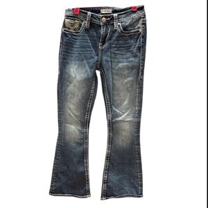 Vigoss Dark Blue Flare Jeans
